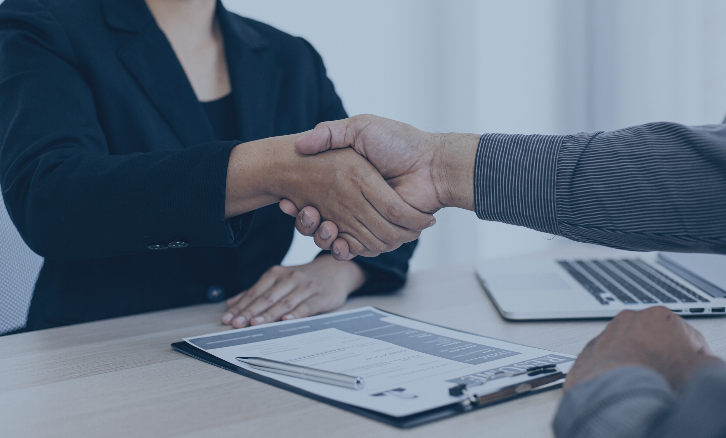 Employer Interviewing Job Applicant